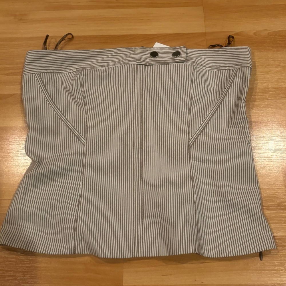 Zara Striped Gray Top